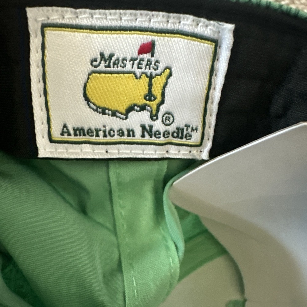 NEW STYLE 2026!! Masters Hat Augusta National Golf NWT GREEN PATRON CHAIRS~ ANGC - Picture 7 of 7